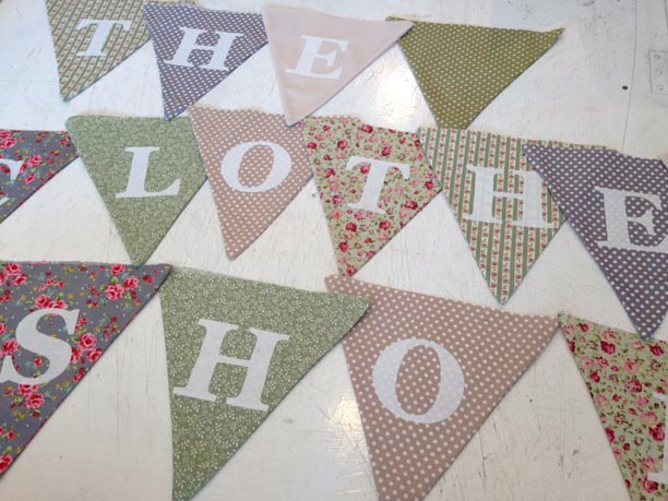 personalised bunting