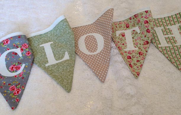 personalised bunting