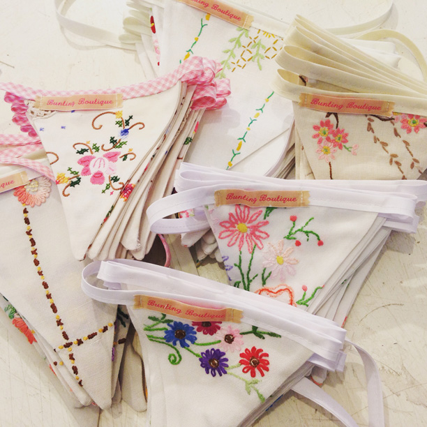 vintage bunting