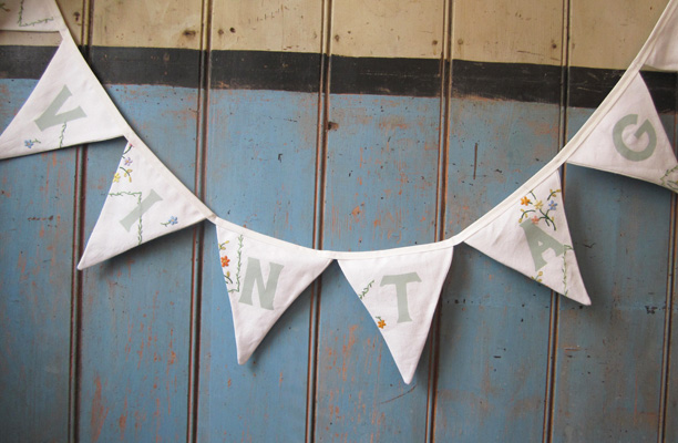 personalised bunting