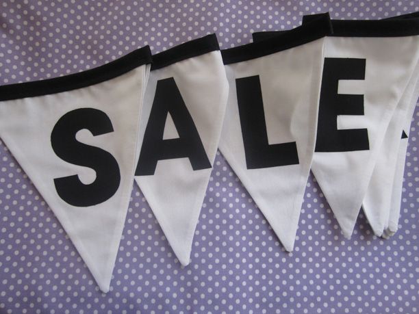 sale bunting