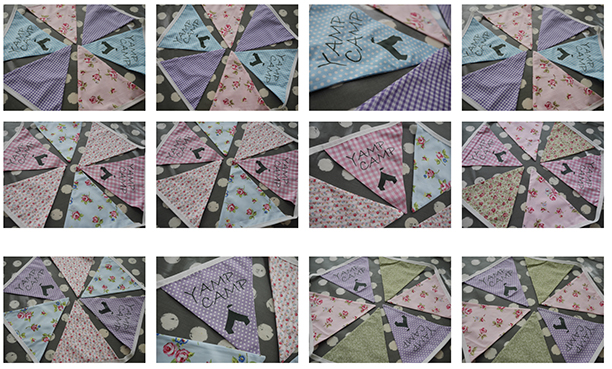 personalised bunting